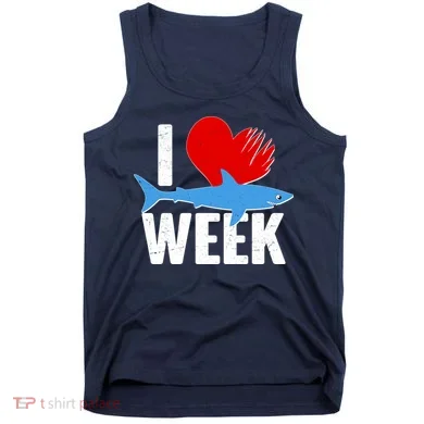 I Love Shark Week Tank Top