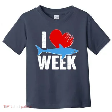 I Love Shark Week Toddler T-Shirt