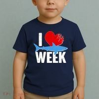 I Love Shark Week Toddler T-Shirt thumb 2