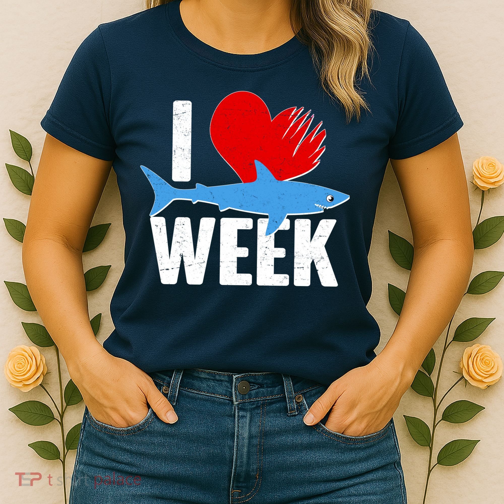 I Love Shark Week Women's T-Shirt