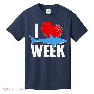 I Love Shark Week Kids T-Shirt