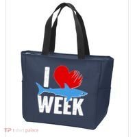 I Love Shark Week Tote Bag thumb 3