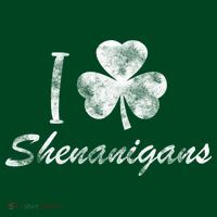 I Love Shenanigans Vintage St Patricks Day T-Shirt thumb 7