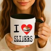 I Love Sliders Coffee Mug thumb 3