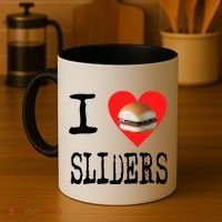 I Love Sliders Coffee Mug thumb 4