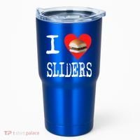 I Love Sliders Tumbler thumb 0
