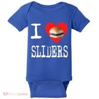 I Love Sliders Baby Bodysuit thumb 0