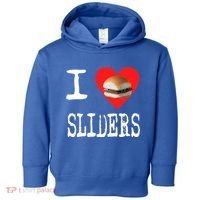 I Love Sliders Toddler Hoodie thumb 0