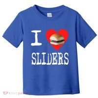 I Love Sliders Toddler T-Shirt thumb 0