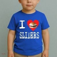I Love Sliders Toddler T-Shirt thumb 2