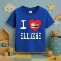 I Love Sliders Toddler T-Shirt thumb 3