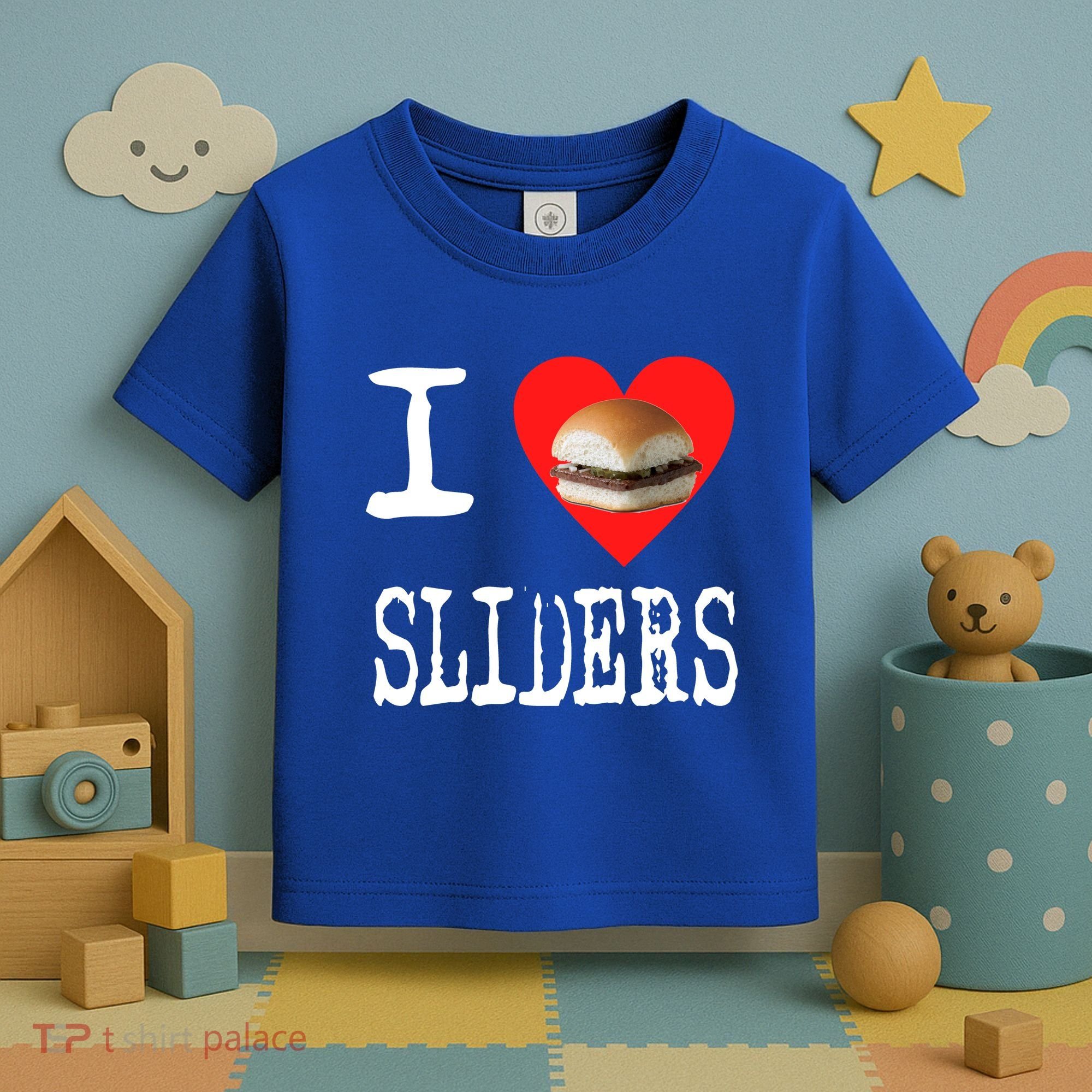 I Love Sliders Toddler T-Shirt