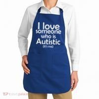 I Love Someone Who Autistic (It's me) Apron thumb 2