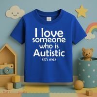 I Love Someone Who Autistic (It's me) Toddler T-Shirt thumb 3