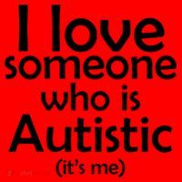 I Love Someone Who Autistic (It's me) Santa Hat thumb 1