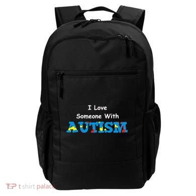 I Love Someone with Autism Backpack