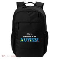 I Love Someone with Autism Backpack thumb 0