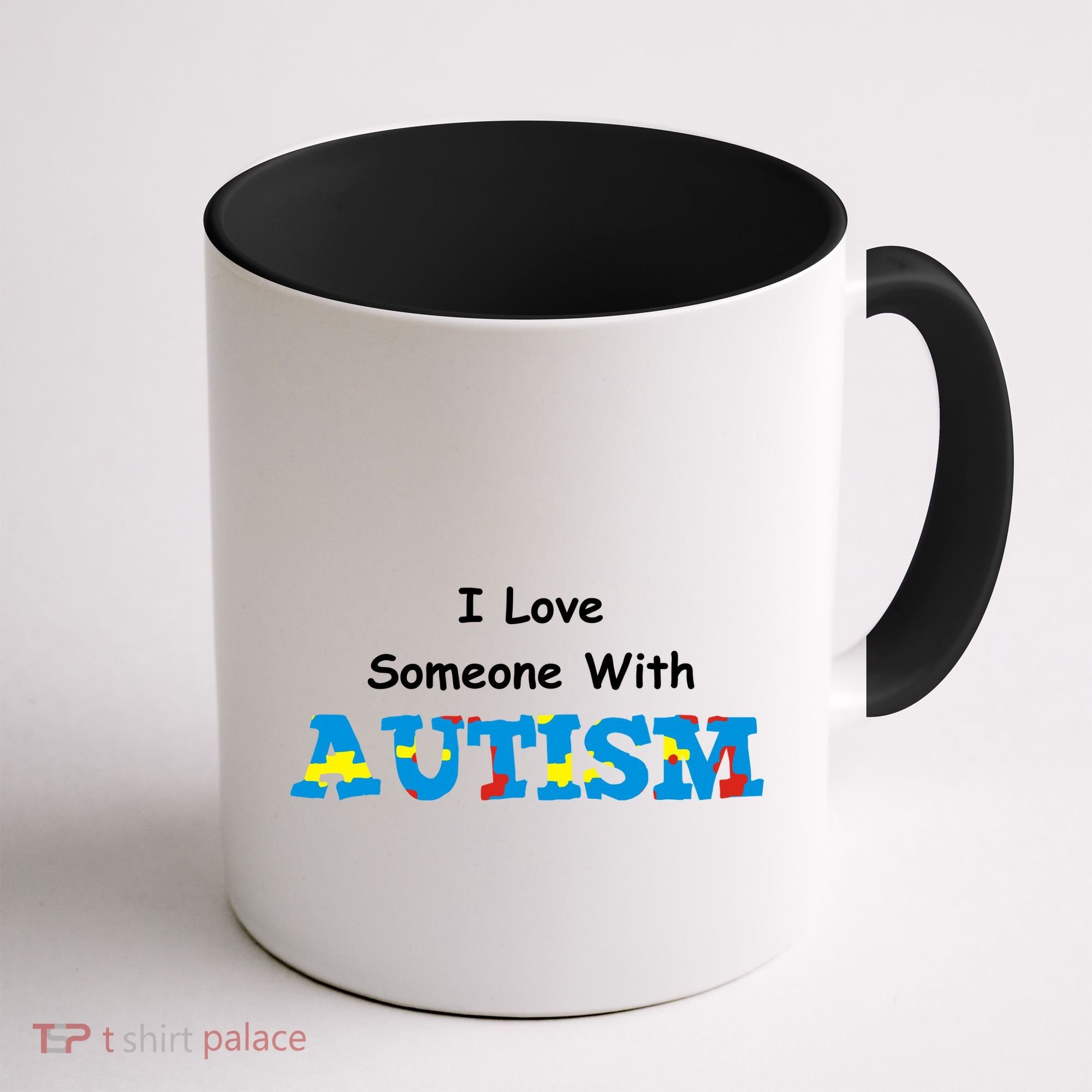 I Love Someone with Autism Coffee Mug
