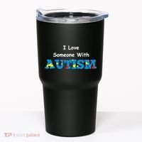 I Love Someone with Autism Tumbler thumb 0