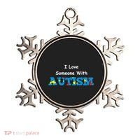 I Love Someone with Autism Ornament thumb 0