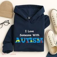 I Love Someone with Autism Hoodie thumb 4