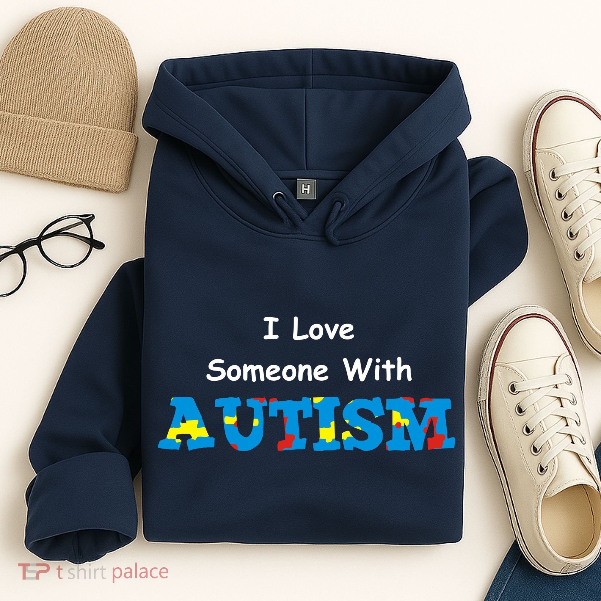 I Love Someone with Autism Hoodie