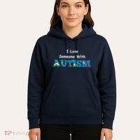 I Love Someone with Autism Hoodie thumb 5