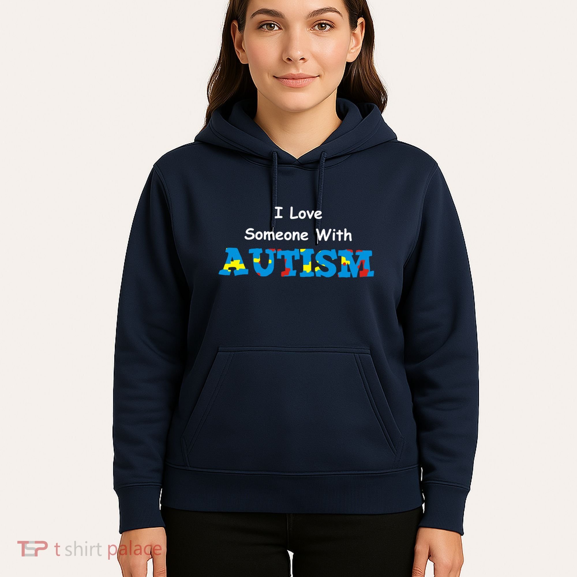 I Love Someone with Autism Hoodie
