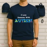 I Love Someone with Autism T-Shirt thumb 6