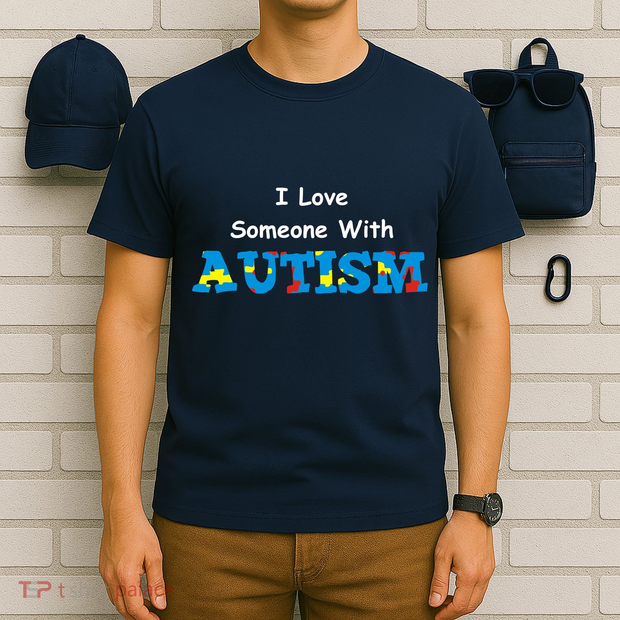I Love Someone with Autism T-Shirt