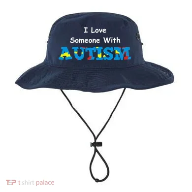 I Love Someone with Autism Bucket Hat
