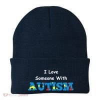 I Love Someone with Autism Beanie thumb 0
