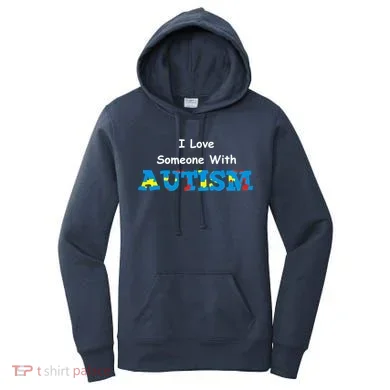 I Love Someone with Autism Women's Hoodie
