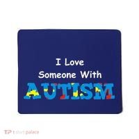 I Love Someone with Autism Mousepad thumb 0