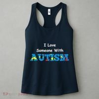 I Love Someone with Autism Women's Tank Top thumb 3