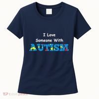 I Love Someone with Autism Women's T-Shirt thumb 0