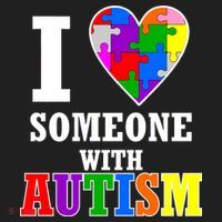 I Love Someone With Autism Puzzle Piece Heart Tumbler thumb 3