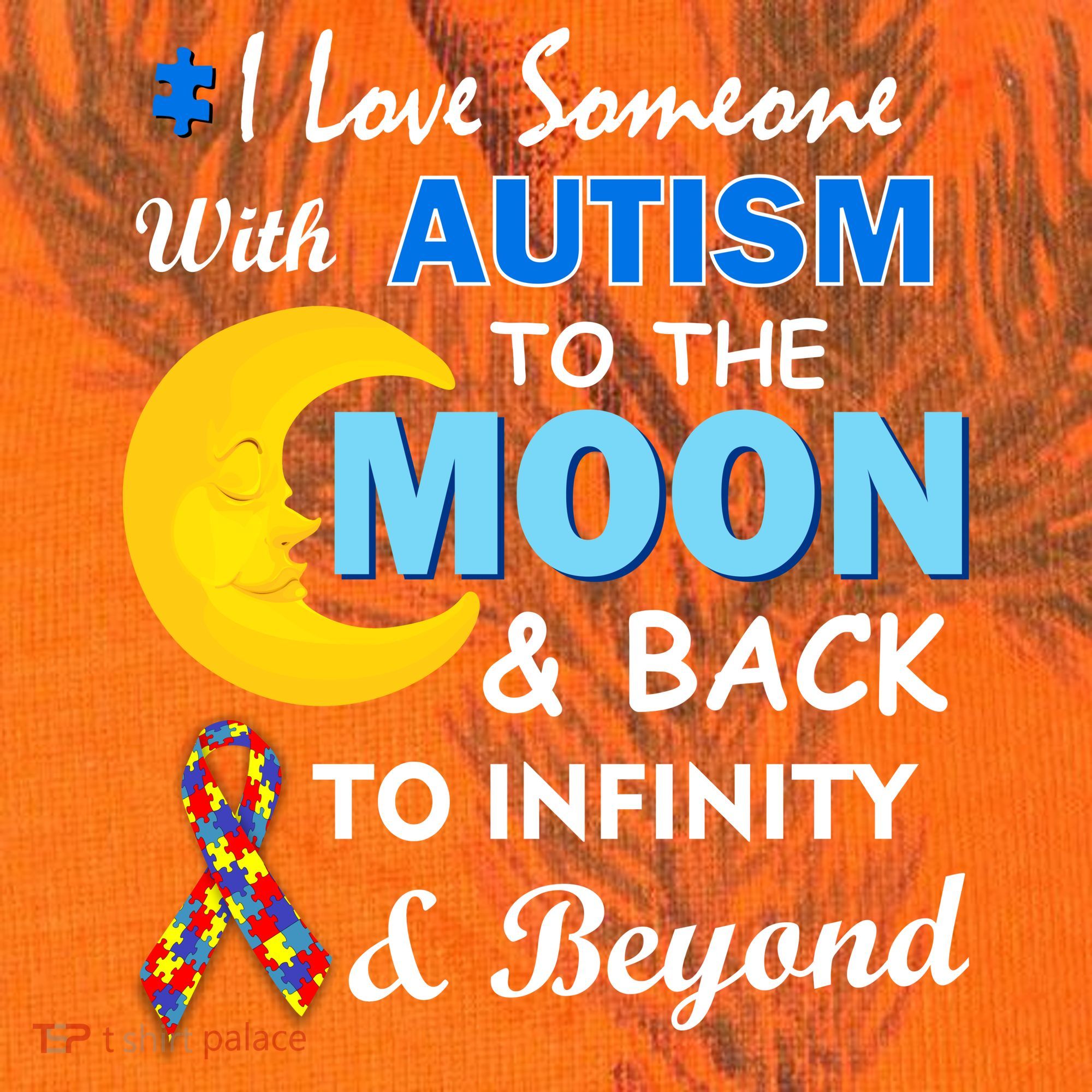 I Love Someone With Autism To The Moon & Back Kati Licensed 12" Camo Cuffed Beanie