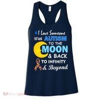 I Love Someone With Autism To The Moon & Back Women's Tank Top thumb 0