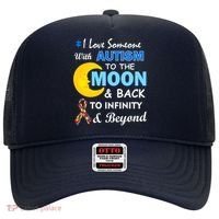I Love Someone With Autism To The Moon & Back Hat thumb 0