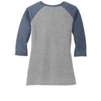 I Love Someone With Autism To The Moon & Back Women's Tri-Blend 3/4-Sleeve Raglan Shirt thumb 1