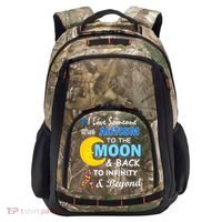 I Love Someone With Autism To The Moon & Back Camo Xtreme Backpack thumb 0