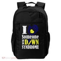 I Love Someone With Down Syndrome Backpack thumb 0