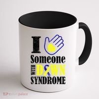 I Love Someone With Down Syndrome Coffee Mug thumb 1