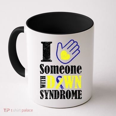 I Love Someone With Down Syndrome Coffee Mug