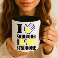 I Love Someone With Down Syndrome Coffee Mug thumb 3