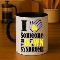 I Love Someone With Down Syndrome Coffee Mug thumb 4