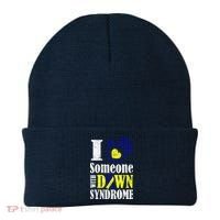 I Love Someone With Down Syndrome Beanie thumb 0