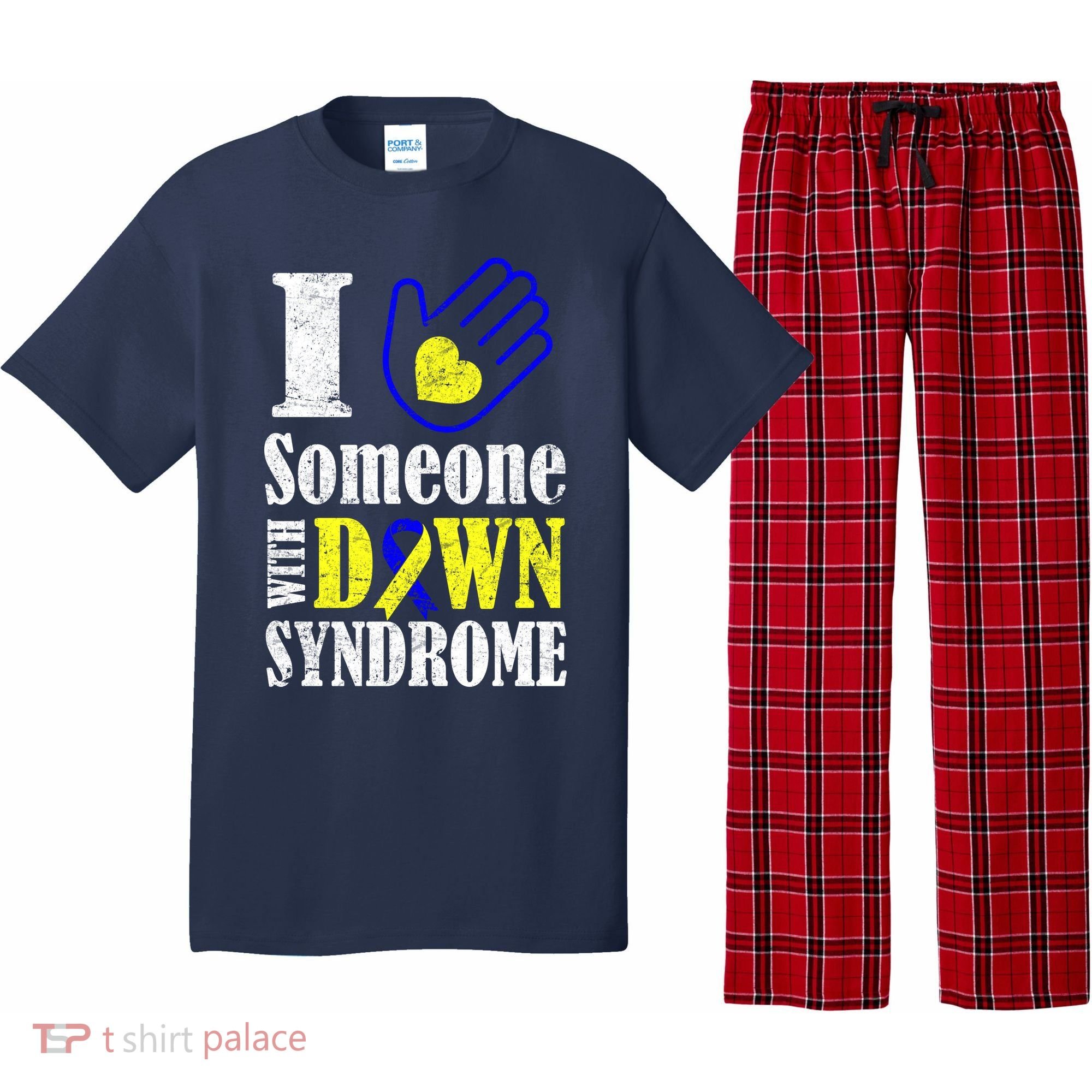 I Love Someone With Down Syndrome Pajama Set