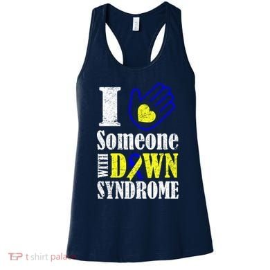 I Love Someone With Down Syndrome Women's Tank Top